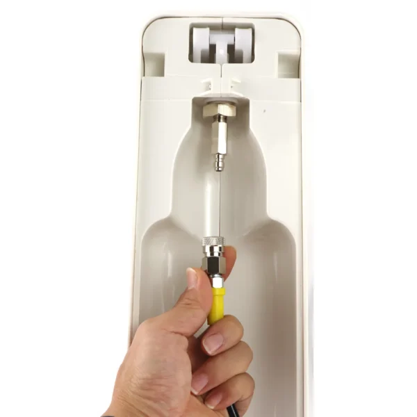 Soda Maker To External Co2 Tank Adapter and Hose Kit Fit Sodastream & W21.8-14 Or CGA320 With Quick Disconnect