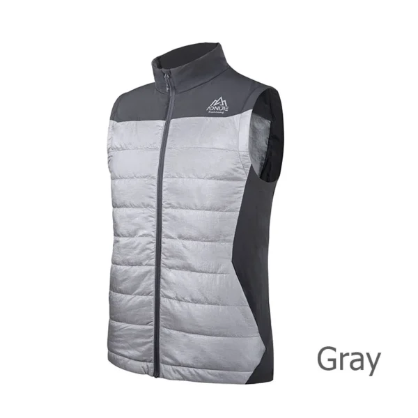 AONIJIE F5107 Lightweight Winter Outdoor Warm Vest Sports Windproof Waistcoat Thermal Weskit For Running Climbing Hiking Cycling