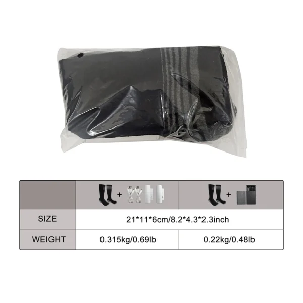 S001808c51c9f4c48868b9a4a6ce6403bY-1.webp Unisex Heated Socks With USB Thermal Insulated Socks Winter Electric Heating Socks Outdoor Spots Heated Boot Camping Skiing Sock