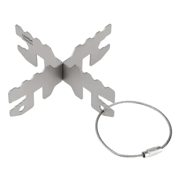 S01317f1733a74f60844b01a623e1908eH-1.webp Lixada Camping Stove Outdoor Hiking Picnic Ultralight Cooking Stove with Lid Aluminum Alloy Alcohol Stove Mini Burner Adaptor