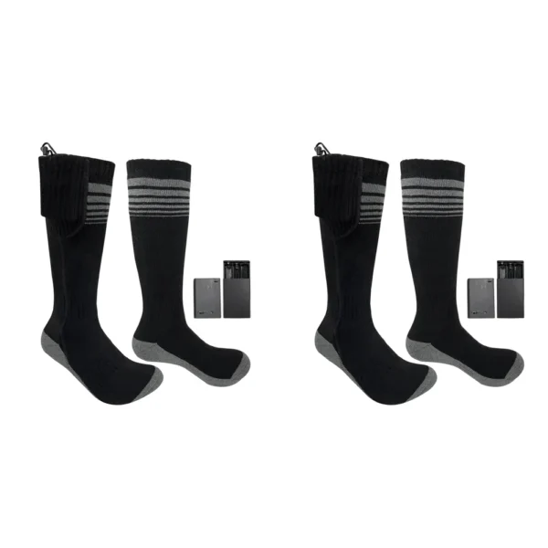 S049ee641d07245a1b46713f40d73301bR-1.webp Unisex Heated Socks With USB Thermal Insulated Socks Winter Electric Heating Socks Outdoor Spots Heated Boot Camping Skiing Sock