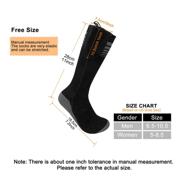 S29bf194e2ef94b3b980b7521fb8816e82-1.webp Unisex Heated Socks With USB Thermal Insulated Socks Winter Electric Heating Socks Outdoor Spots Heated Boot Camping Skiing Sock