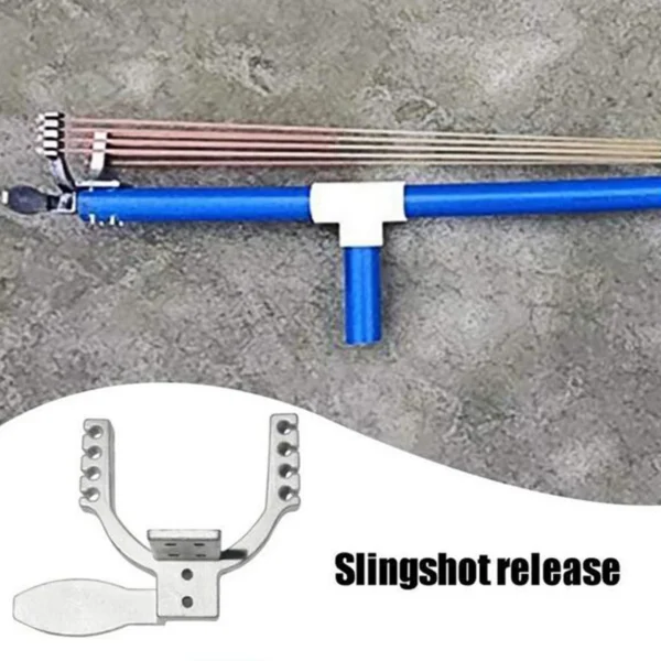 Slingshot Release Device Wristband Bow Accessory Stainless Steel Slingshot Trigger Polishing Trigger Catapult Strong Force