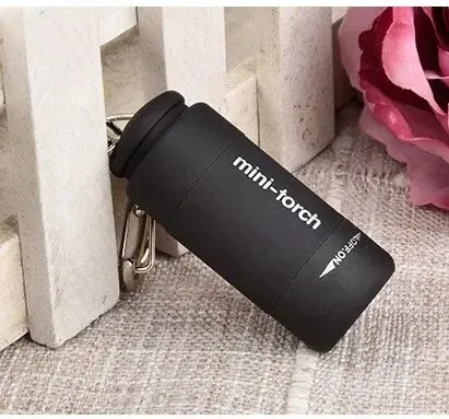 S5919e822dabe45ff8da5694889da12d8N.webp LED Micro Pocket Flashlight Portable USB Rechargeable Keychain Flashlight Waterproof Home Outdoor Hiking Camping Flashlight