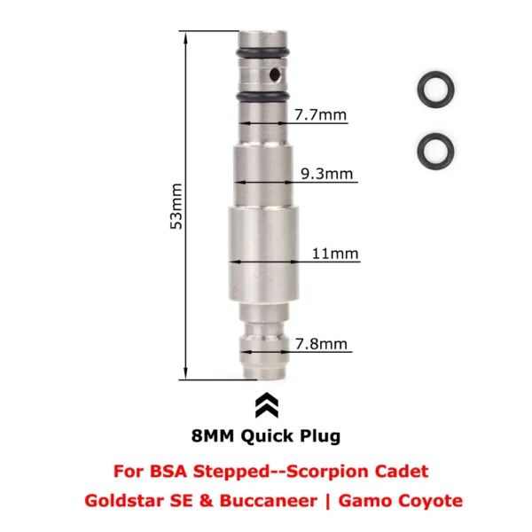 Air Filling Probe for FX Hatsan,BSA,Webley,SMK Artemis,Cricket,WEIHRAUCH,Walther Rotex R8 and RM8,Brocock, PR900