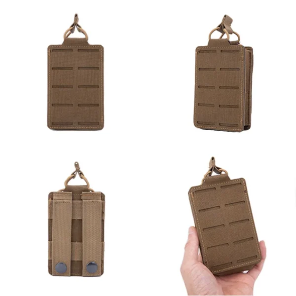 MOLLE 5.56 Single Pouch for M4 M16 Holder Open-Top Carrier Multi-functional Accessory Bag  attachment package