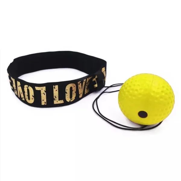 Head-mounted Boxing Speed Ball Training Equipment - Improve Hand Eye Coordination, Reaction Time, and Fitness with this PU Punch