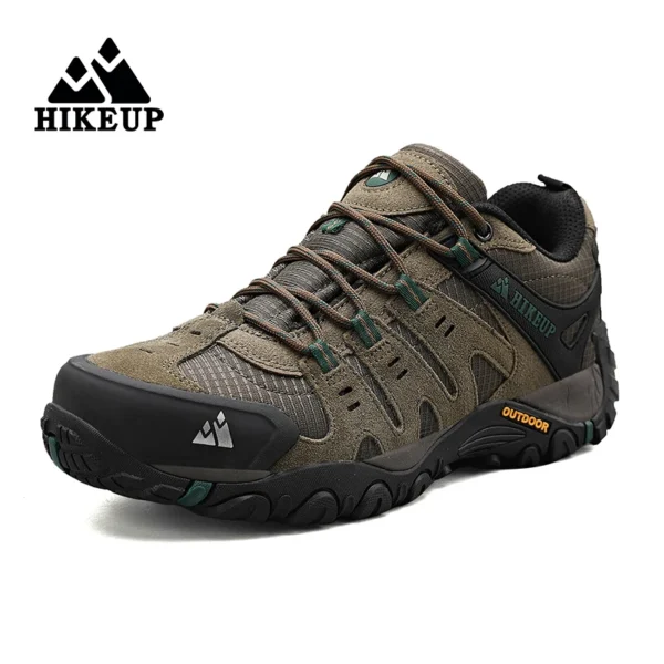 S99790cf5fa6444c4a50f2d5613375a32F.webp HIKEUP Men's Hiking Shoes Suede Leather Outdoor Shoes Wear-resistant Men Trekking Walking Hunting Tactical Sneakers