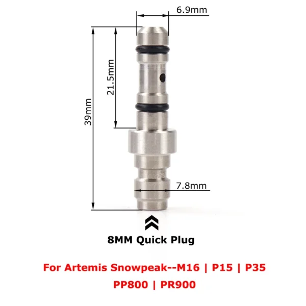 Air Filling Probe for FX Hatsan,BSA,Webley,SMK Artemis,Cricket,WEIHRAUCH,Walther Rotex R8 and RM8,Brocock, PR900