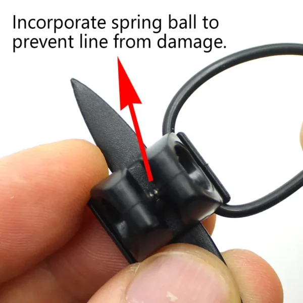 2pcs Carp Fishing Accessories Mini Line Clip Bobbin Fishing Alarm Indicator Swinger  Carp Fishing Rod Terminal Tackle Equipment