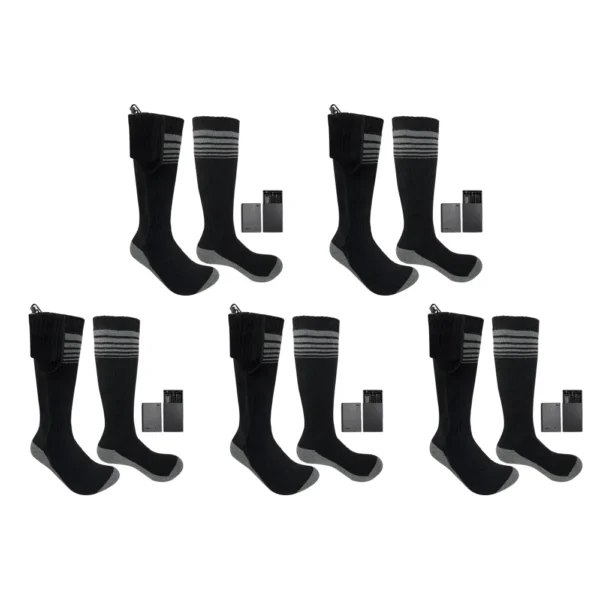 Sa7dd786e220641b9b25f80328b1feabb3-1.webp Unisex Heated Socks With USB Thermal Insulated Socks Winter Electric Heating Socks Outdoor Spots Heated Boot Camping Skiing Sock