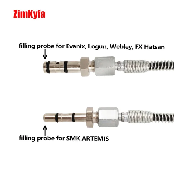 Scuba G5/8" DIN 232/300 BAR Fill Station Adapter for FX Hatsan SMK BSA,Cricket Ataman,Walther Rotex R8,WEIHRAUCH Refill Charging