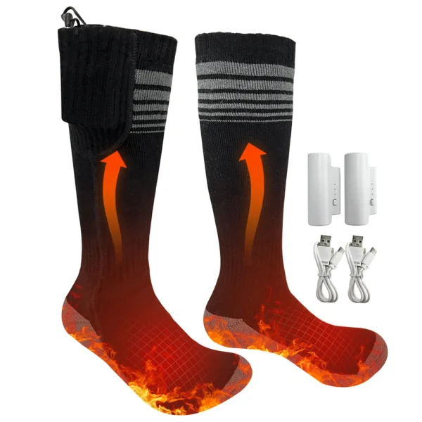 Sbf67ec46d4994080954d286e49466bb6A-1.webp Unisex Heated Socks With USB Thermal Insulated Socks Winter Electric Heating Socks Outdoor Spots Heated Boot Camping Skiing Sock