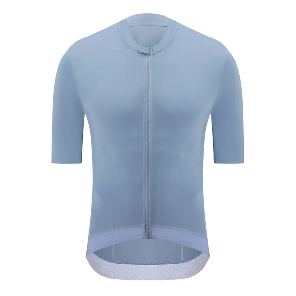 HISERWA Men Cycling Jersey Short Sleeve Summer Bicycle Jersey Road Bike Cycling Clothing Breathable Pro Team MTB Maillot Shirt