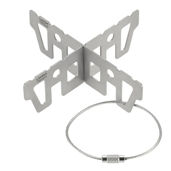 Sf18aedde8bb9469ea90b13ba76a09ac8A-1.webp Lixada Camping Stove Outdoor Hiking Picnic Ultralight Cooking Stove with Lid Aluminum Alloy Alcohol Stove Mini Burner Adaptor