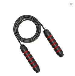 Fitness Workout Weighted Handle PVC Coated Steel Wire Adjustable Speed Skipping Rope Jump Rope Workout Equipments