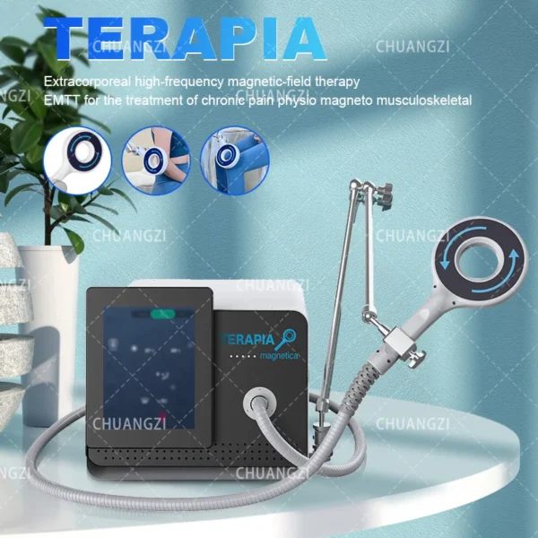 2025 New Body Physiotherapy Massager Pain Relief Arthritis Treatment Extracorporeal Magnetic Therapy Transduction Machine
